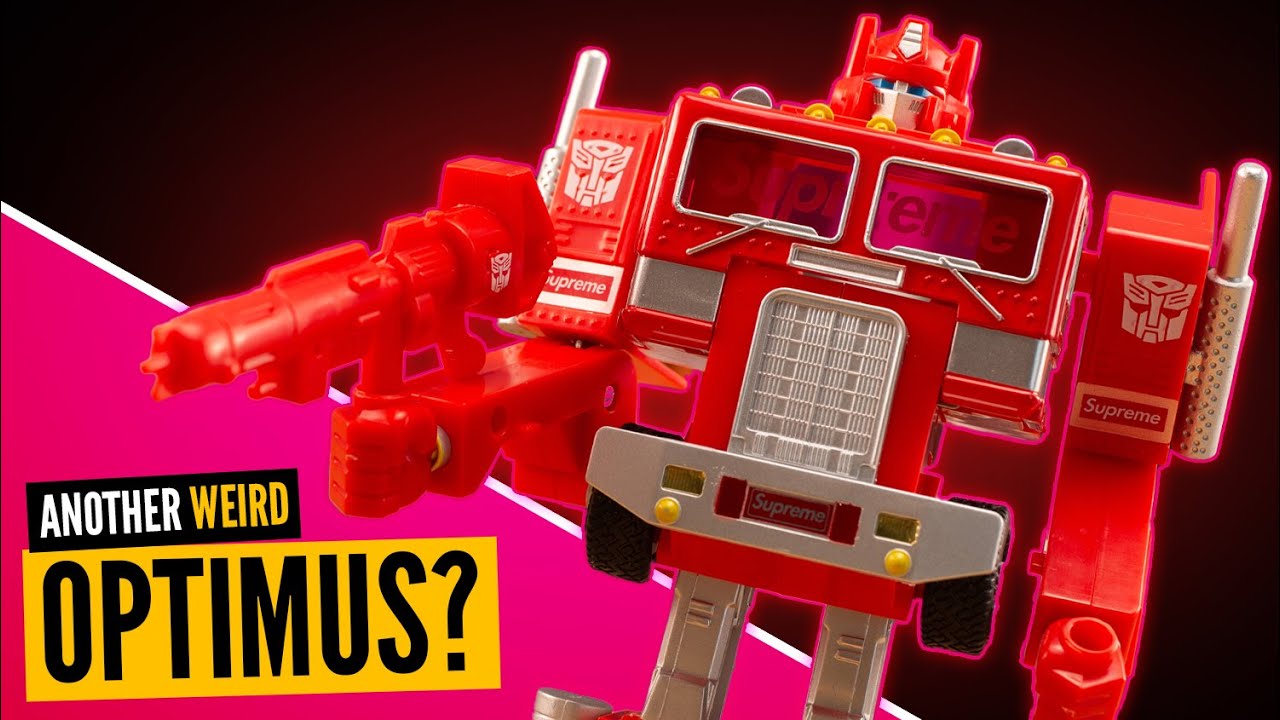 They've recoloured Optimus Prime into what now? | Supreme G1 - YouTube