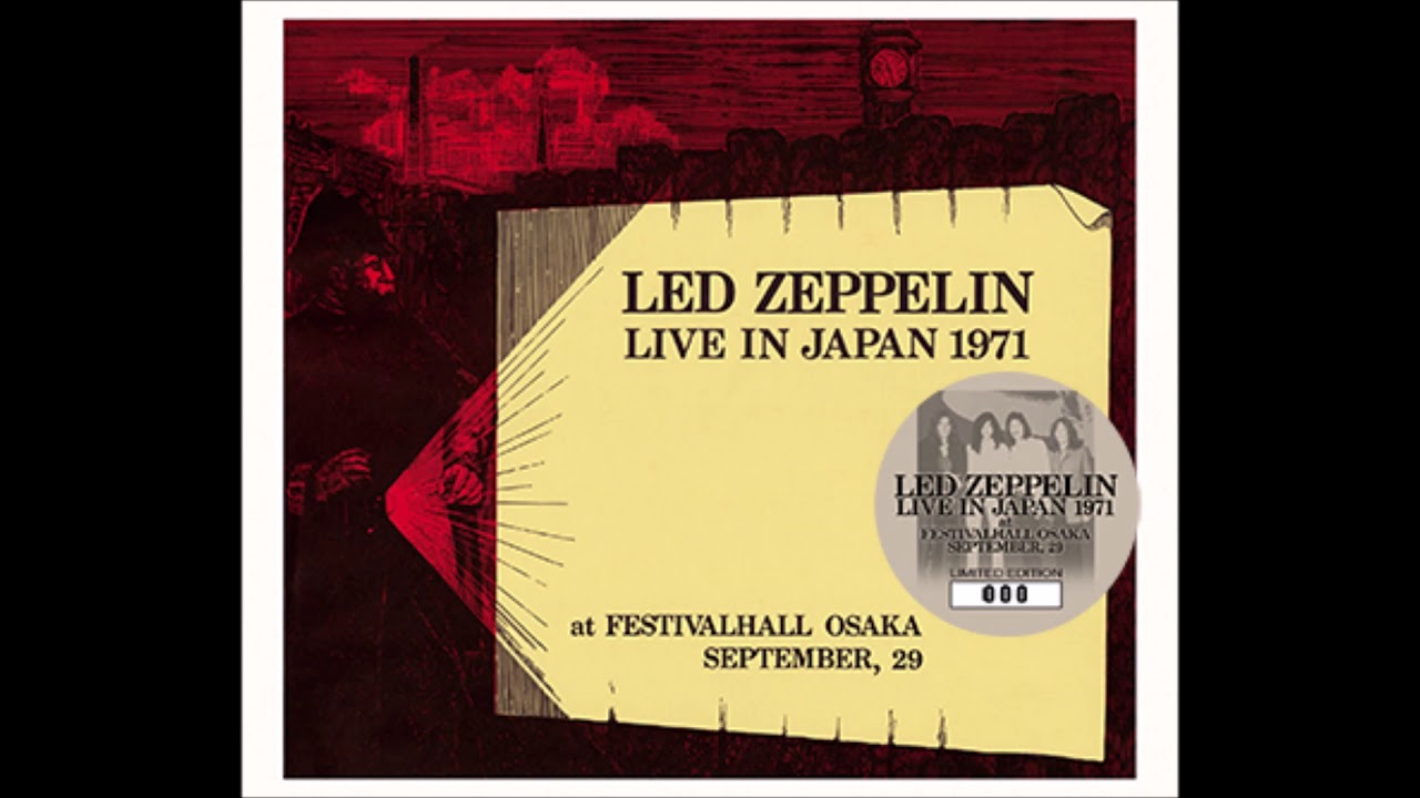 LED ZEPPELIN LIVE IN OSAKA 9/29/71 レコード Yahoo!オークション