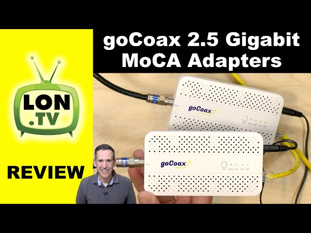 GoCoax Multi-gigabit MoCA 2.5 Adapter with 2.5 Gig Ethernet Review