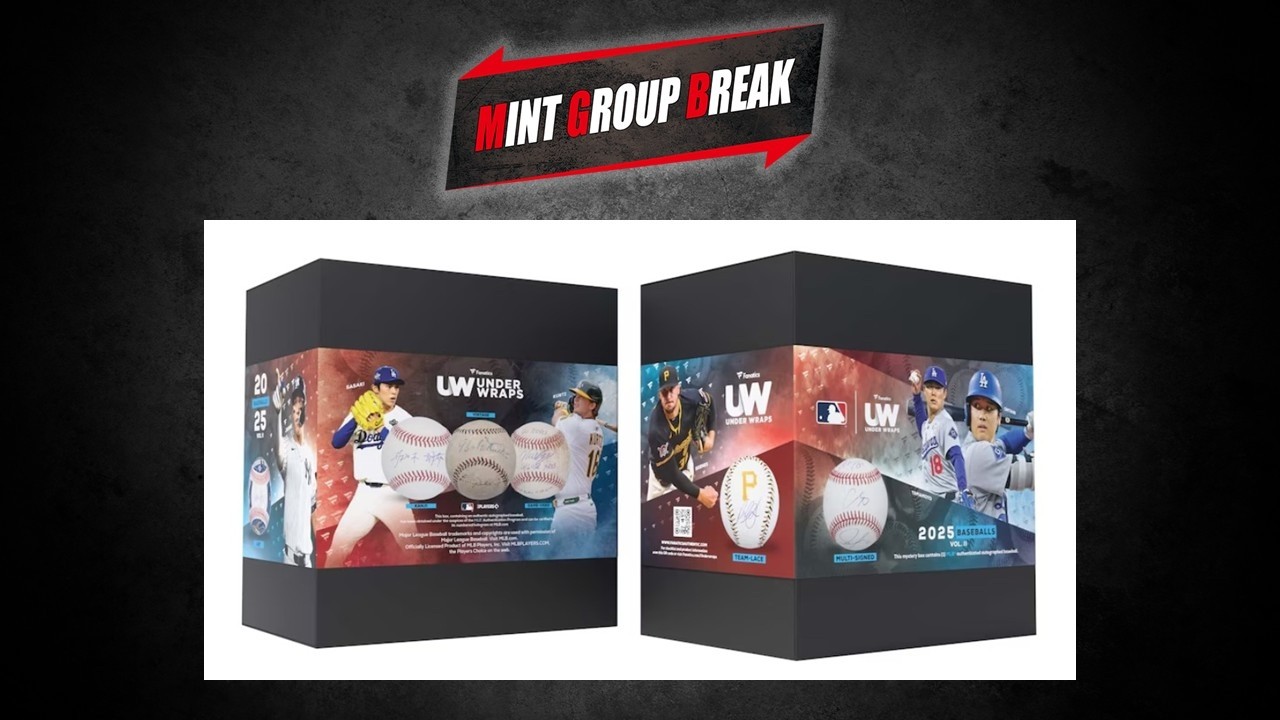 1「2025 FANATICS UNDER WRAPS MLB BASEBALL VolumeⅡ」ケースブレイク