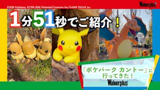 ポケパーク カントー』1分51秒でご紹介！ピカチュウ・イーブイ