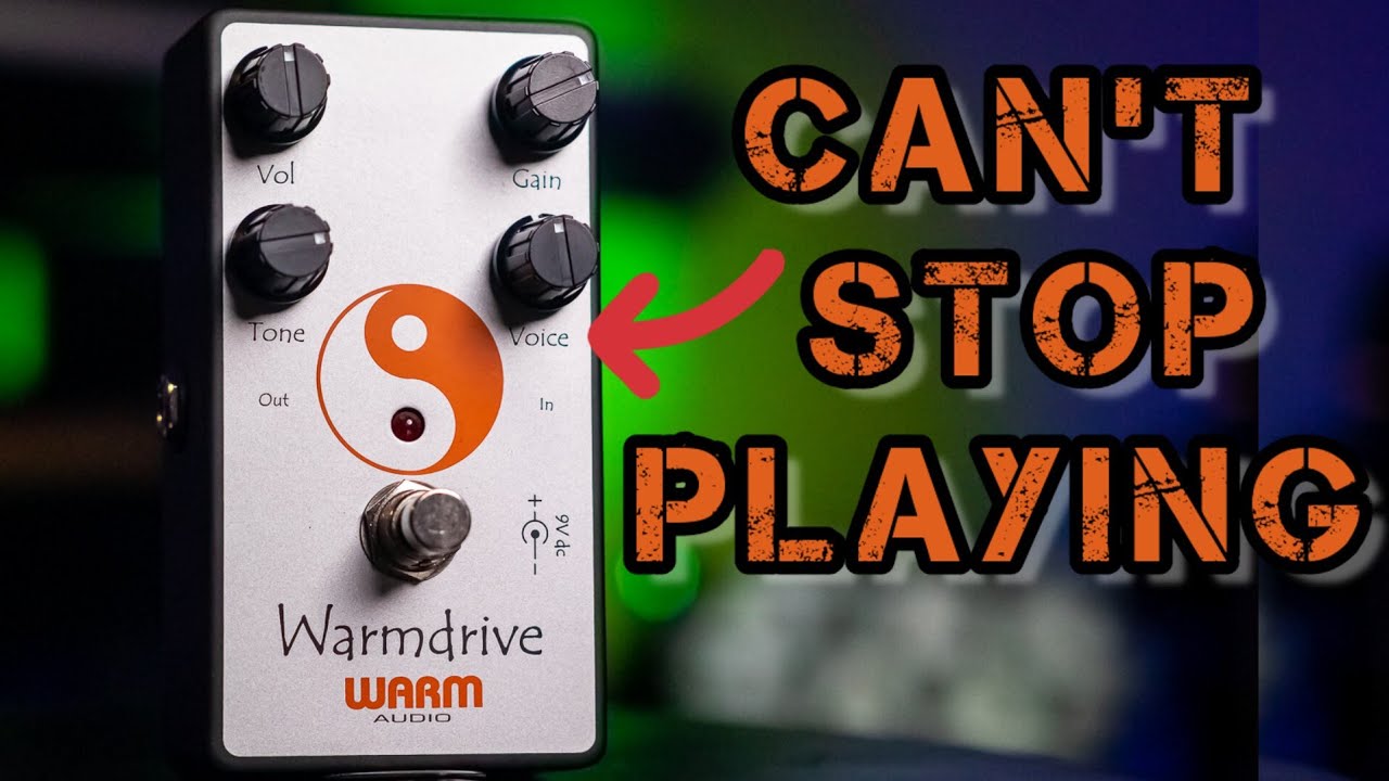 I couldn't stop playing this pedal Warm Audio Warm Drive Dumble