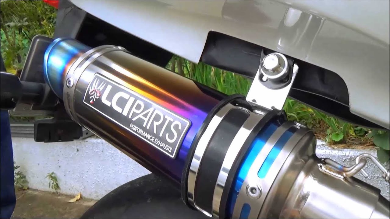 ホーネット🏍³₃LCIマフラー 取り付け方👍mc31走行 動画 🎥神音マフラー
