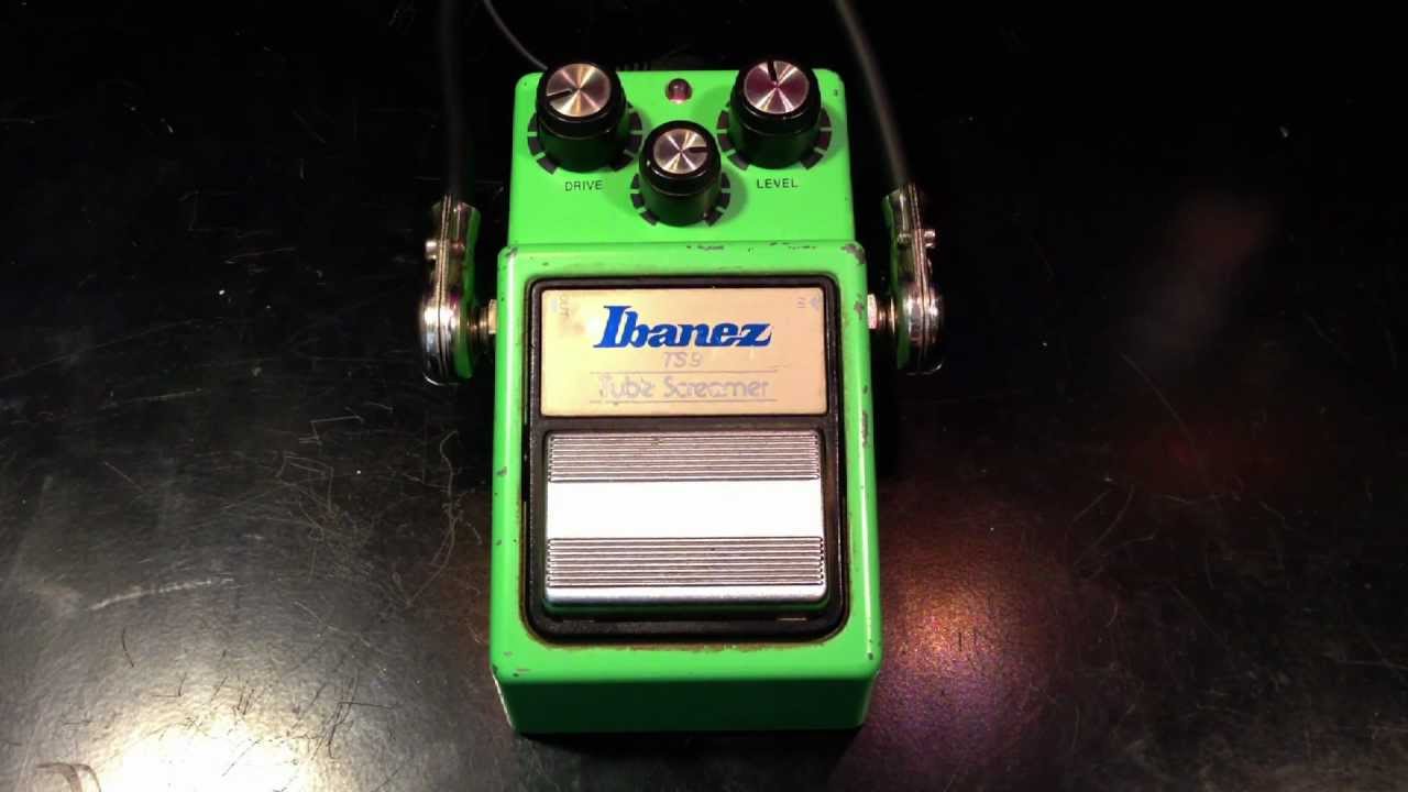 1983 Vintage Ibanez TS9 - YouTube