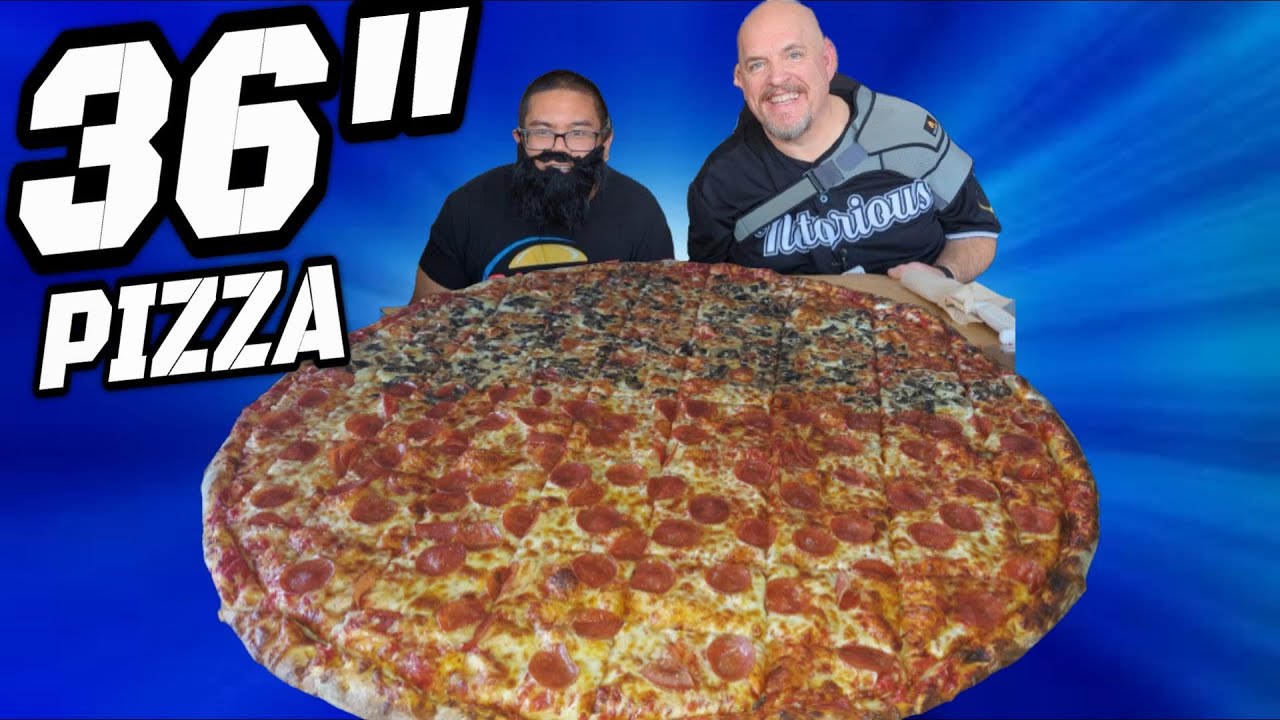 FLORIDA'S LARGEST PIZZA CHALLENGE | THESE EATERS WENT ALL OUT