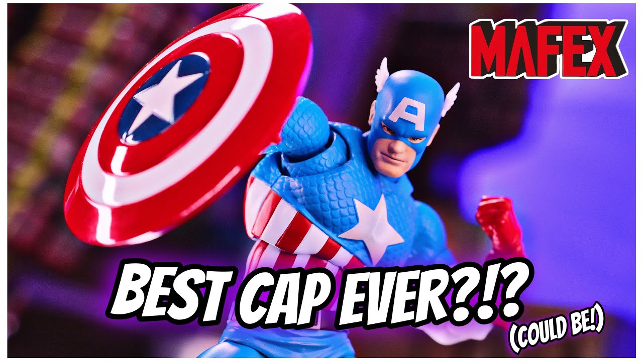 MAFEX CLASSIC COMIC CAPTAIN AMERICA REVIEW!!! Best Cap EVER