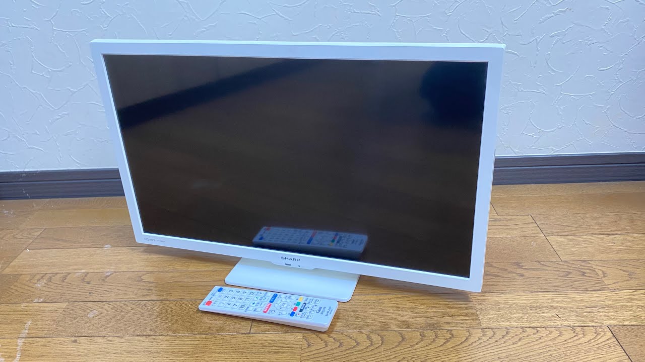 T ☆ SHARP シャープ AQUOS アクオス 液晶テレビ 2T-C24DE 動作確認