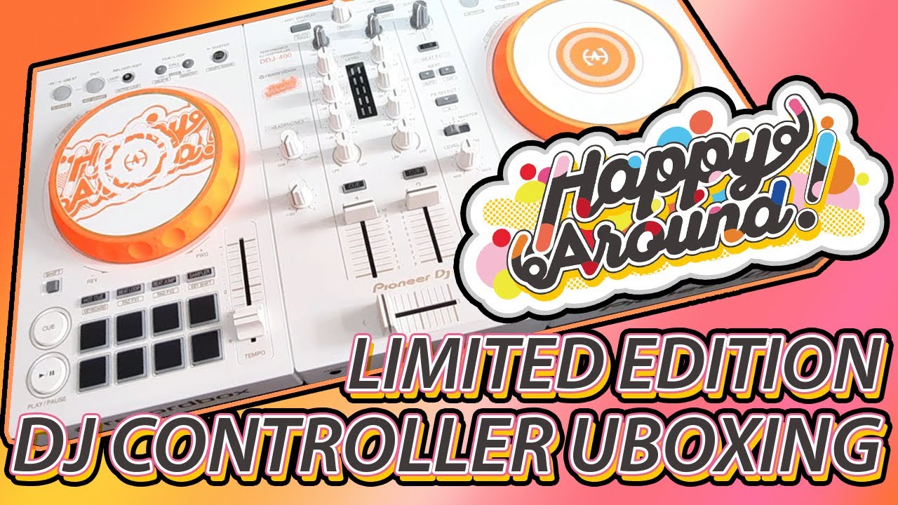 D4DJ Happy Around DJ Controller Unboxing and Demonstration