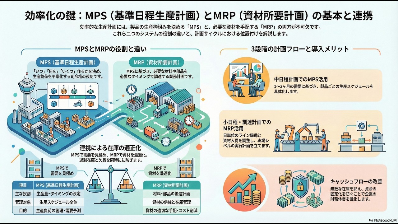 MPSとMRPの違いとは？活用方法も解説 - YouTube