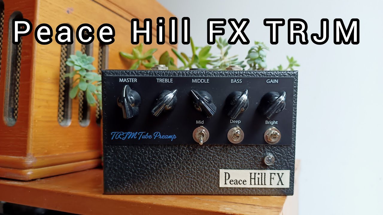 Peace Hill TRJM Tube Preamp - YouTube