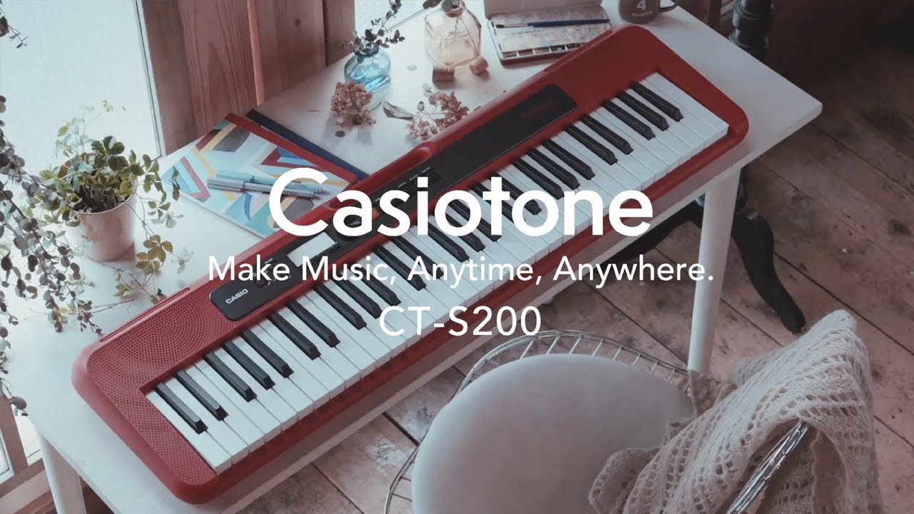 CASIO | Carry Your Sound - Casiotone CT-S200 - YouTube