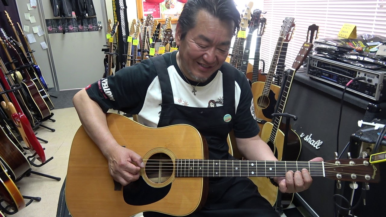 70年代 アリアドレットノート D-50 松岡良治工房製 - YouTube