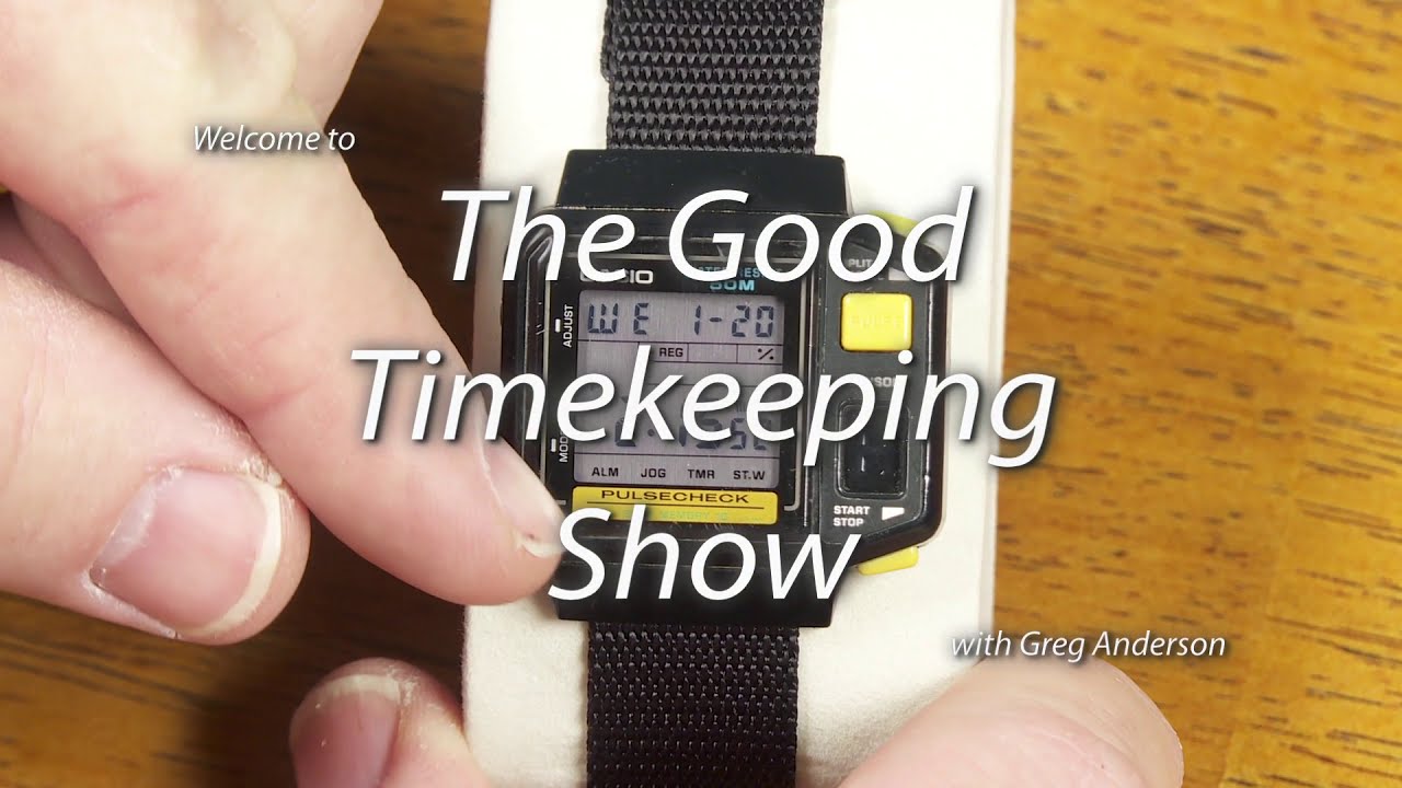 Vintage Casio Pulse Check JP-100W Watch In Depth Review - YouTube