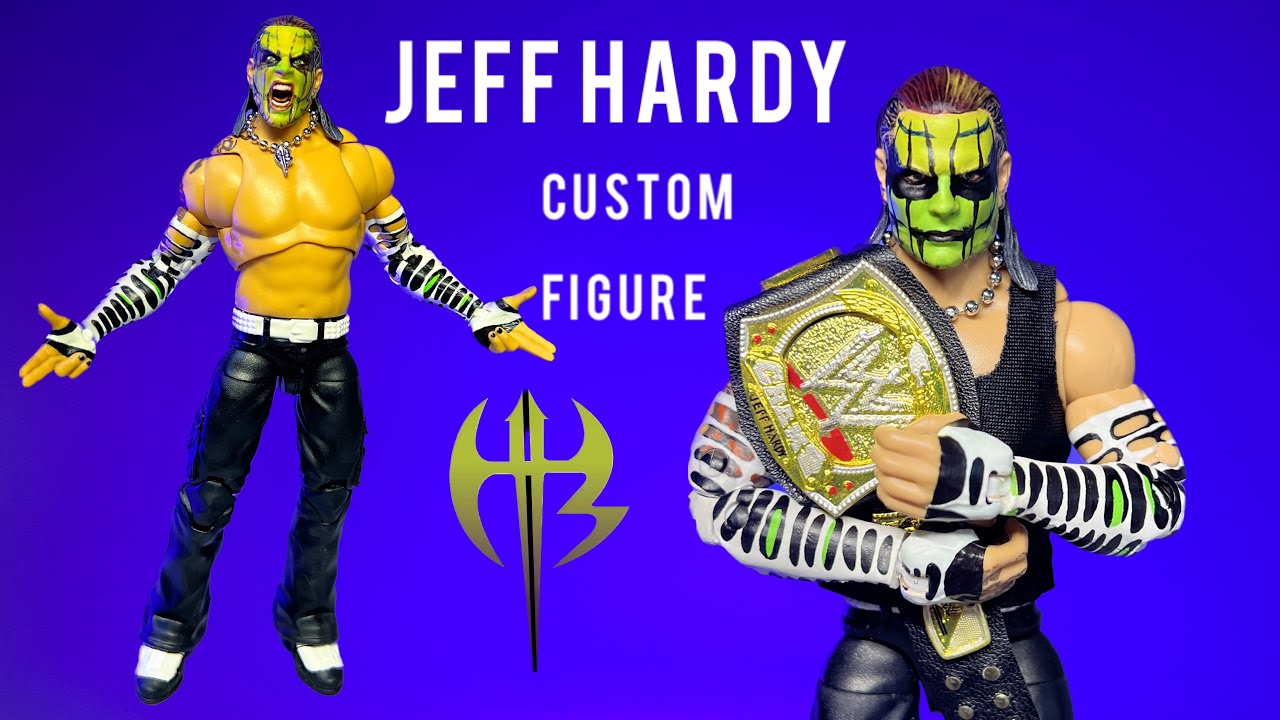 Jeff Hardy custom WWE Mattel Ultimate Edition - YouTube