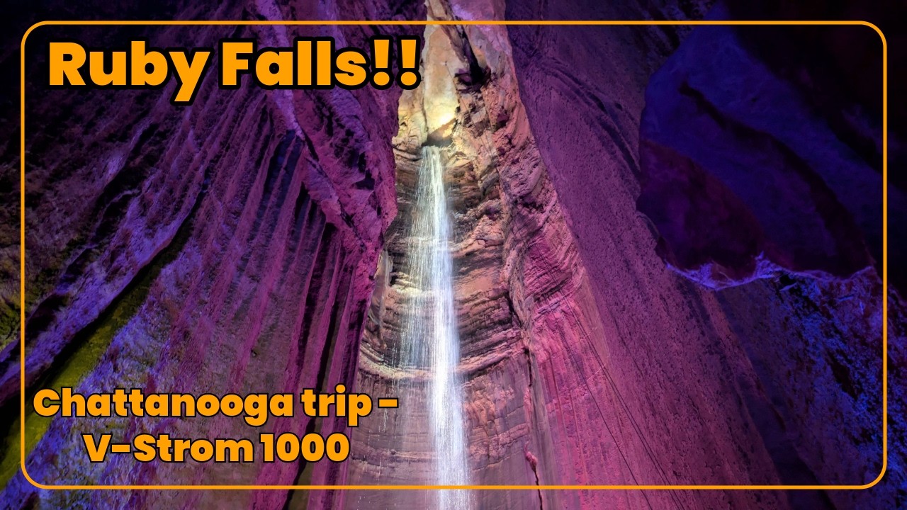 Ruby Falls on a V-Strom 1000! - YouTube