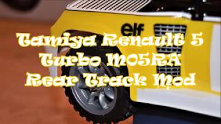 Tamiya Renault 5 Turbo M05RA Mods - YouTube