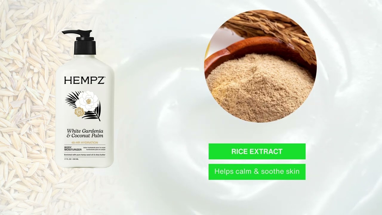 Hempz White Gardenia & Coconut Palm Moisturizing Body Lotion
