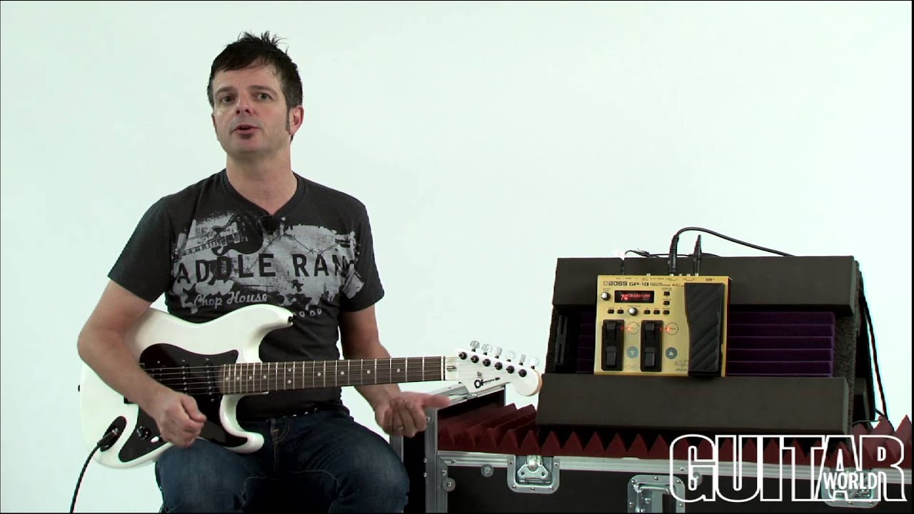 Boss GP-10 Guitar Processor - YouTube