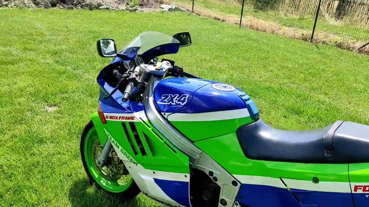 Kawasaki ZX4 ( ZX 400G) - YouTube