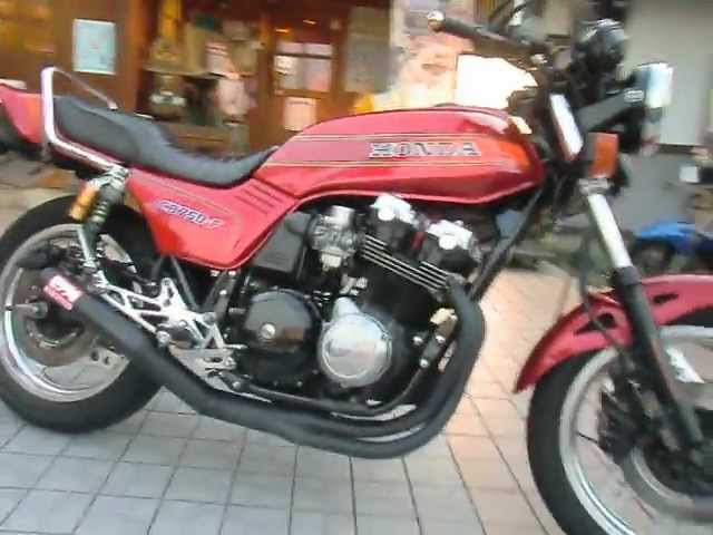 Red Gale CB750FC モリワキ 規制前マフラー HONDA - YouTube
