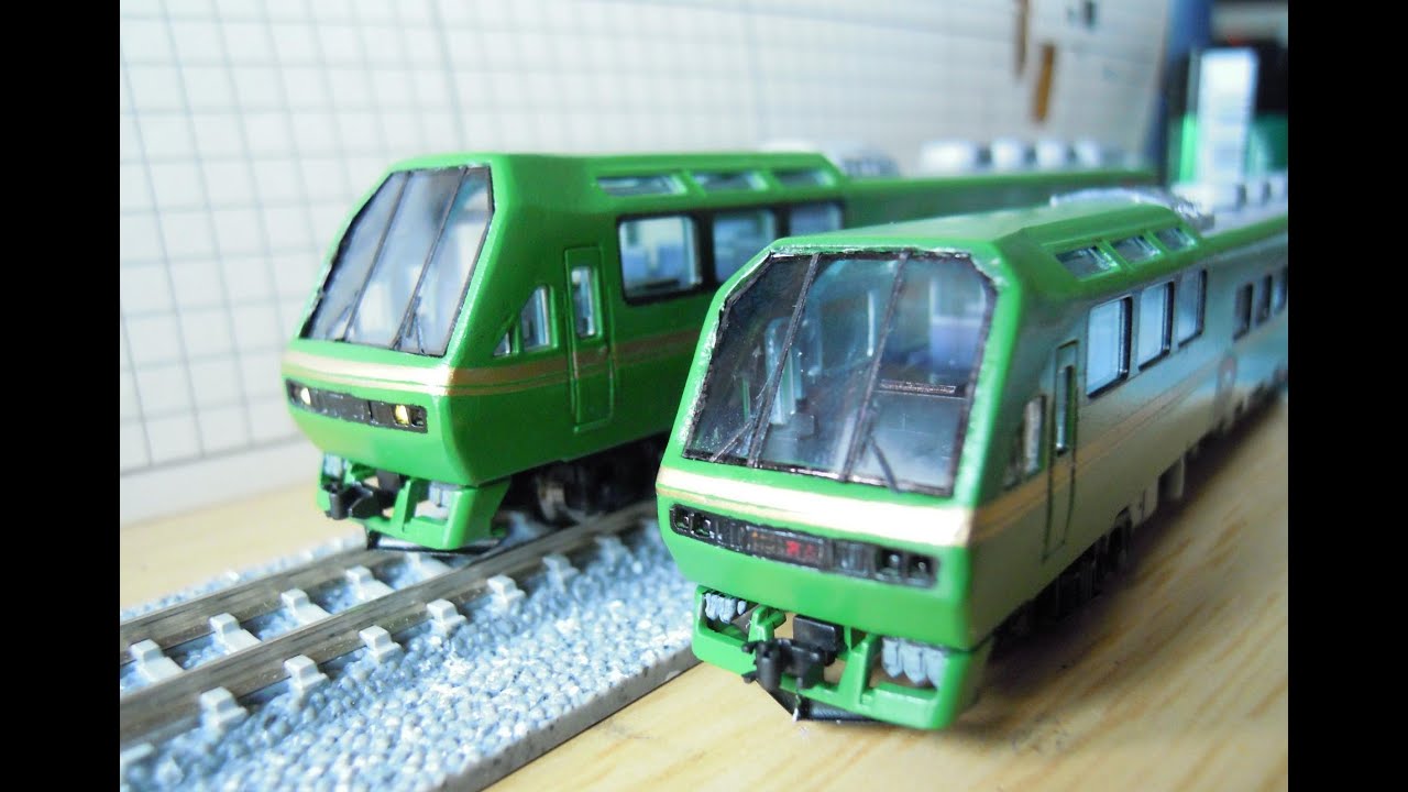 Nゲージでキハ58系「Kenji ケンジ」をつくる【鉄道模型】 - YouTube