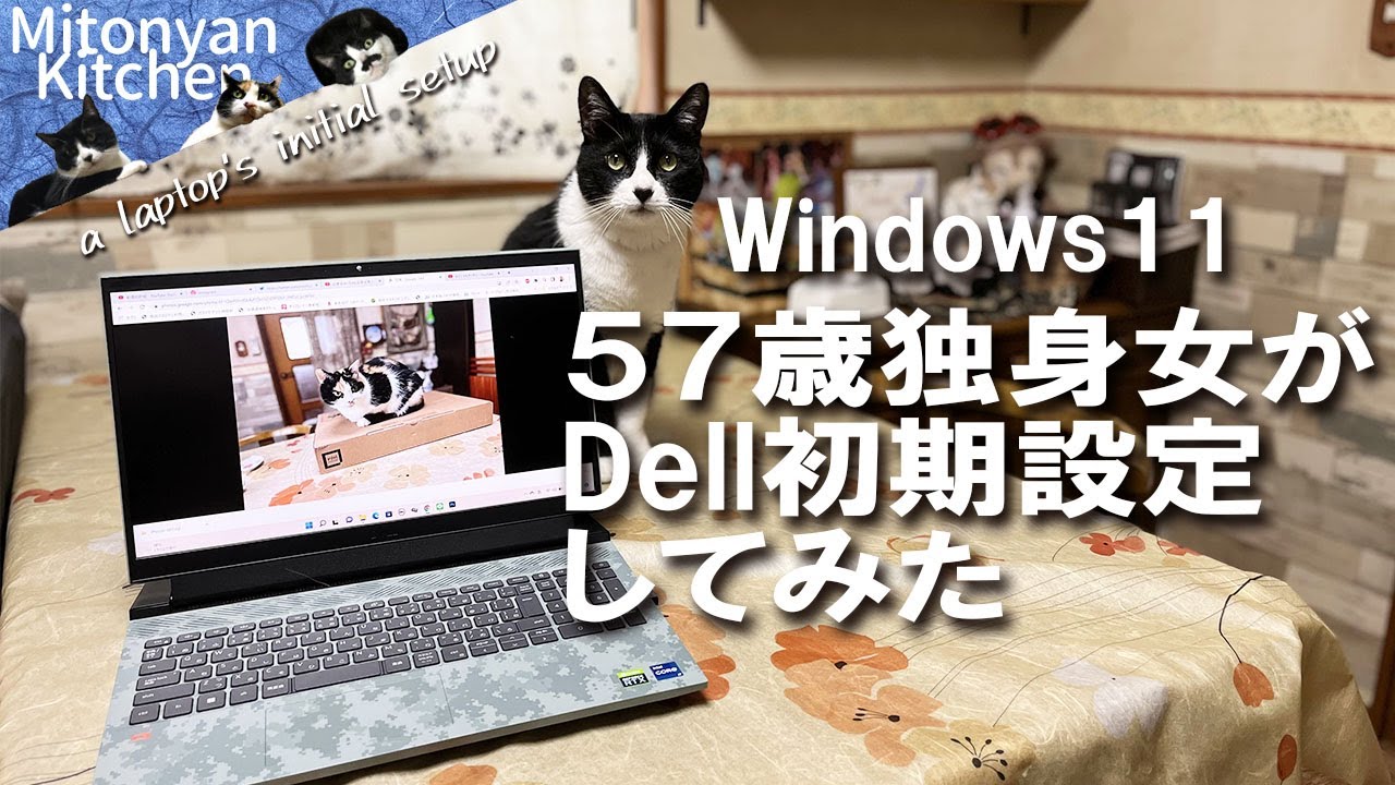 DellのWindows11初期設定してみた】10年ぶりのパソコン新調！ - YouTube