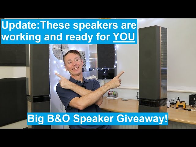 THE COMPETITION IS NOW CLOSED! These Beolab Penta speakers are now