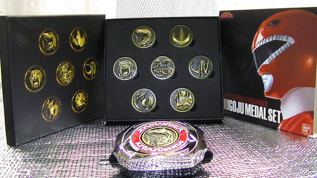 プレバン限定 恐竜戦隊ジュウレンジャー 守護獣メダルセット Power