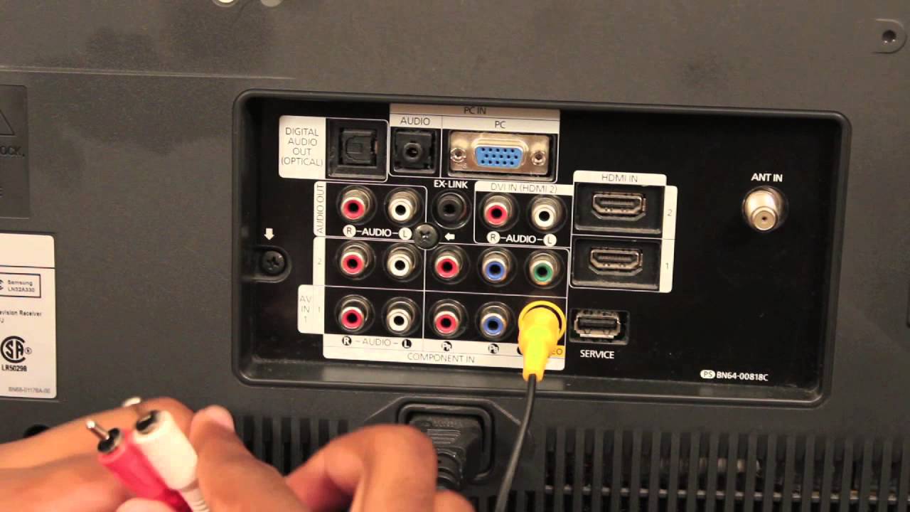 How to Plug Your PS3 Into Your TV : PlayStation & PS3 Slim - YouTube