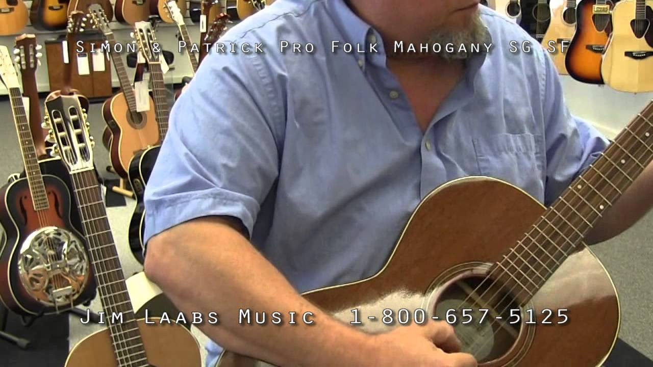 Simon & Patrick Pro Folk Mahogany Demo Video - YouTube