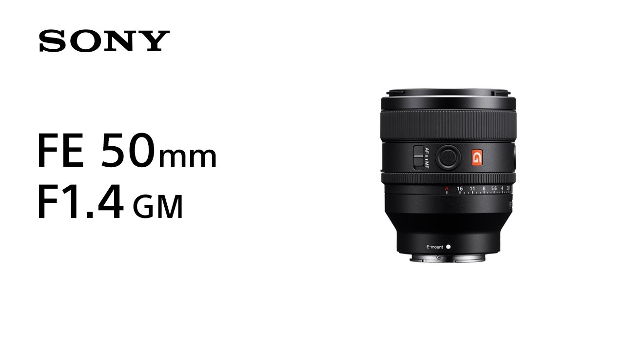 Sony FE 50mm F1.4 GM Lens by Sony at B&C Camera