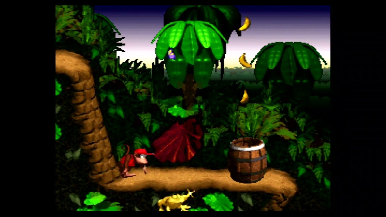 スーパードンキーコング 4面 （スーパーファミコン） - YouTube