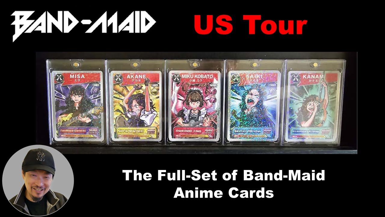 Band-Maid US Tour [Trading Cards] - YouTube