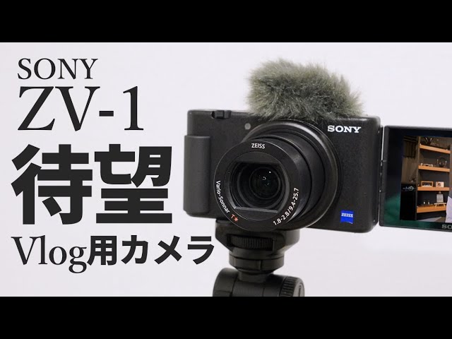 SONY ZV-1 レビュー】このサイズでこの画質はヤバい！今話題のVloger