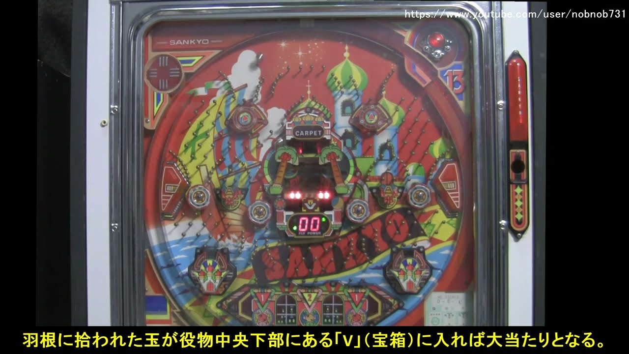 マジックカーペットⅠ（三共）【旧要件 羽根物 名機 懐かしのパチンコ