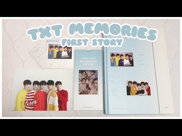 ✨ TXT MEMORIES: FIRST STORY UNBOXING + FLIP THROUGH | 투모로우