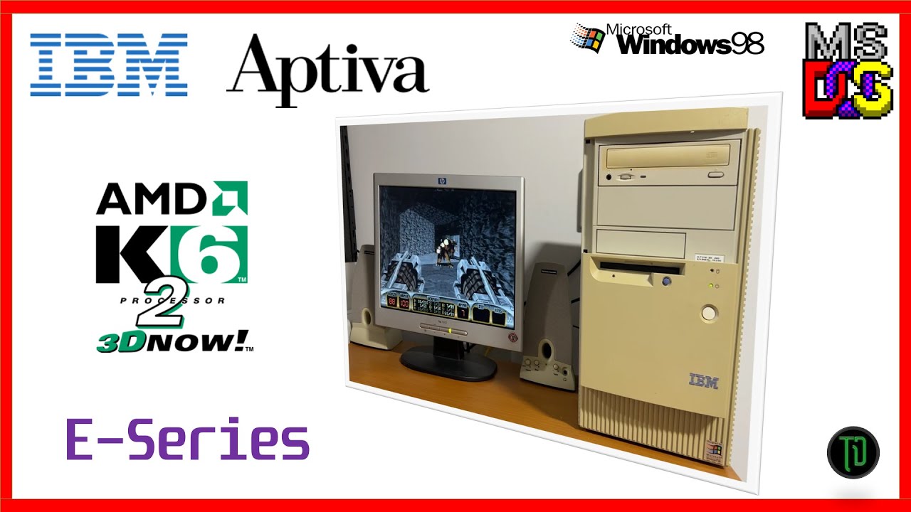 IBM Aptiva E-Series 2199 Mini-Tower from 2000 - Super Socket 7