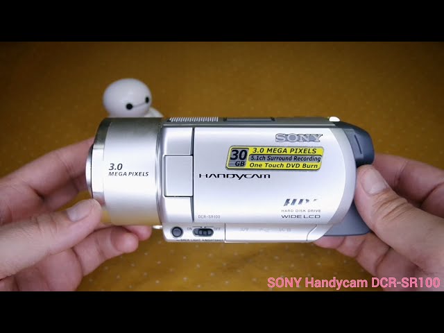 SONY Handycam DCR-SR100 - YouTube