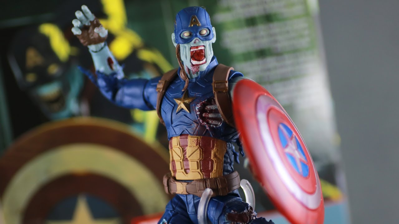 アーツと同スケール】マーベルレジェンド ゾンビ・キャプテンアメリカ
