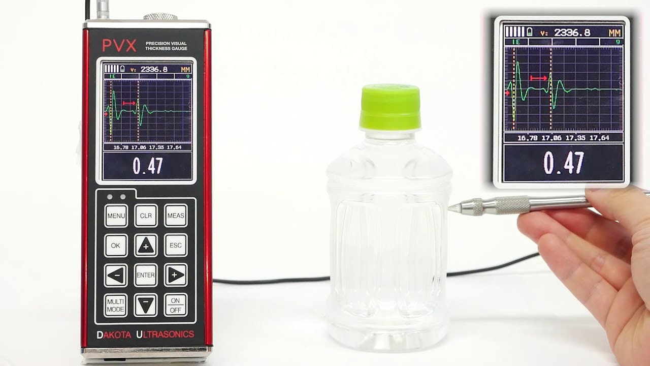 DAKOTA史上、最も高精度な超音波厚さ計 PMX3-DL(PVX Ver.2)