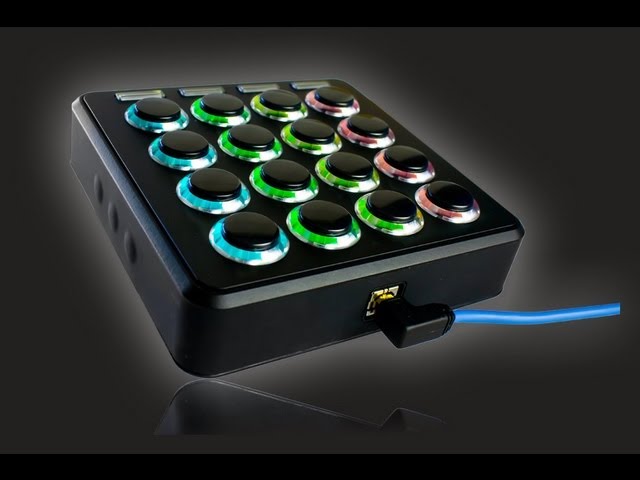 Midi Fighter 3D Controller from DJ TechTools - YouTube