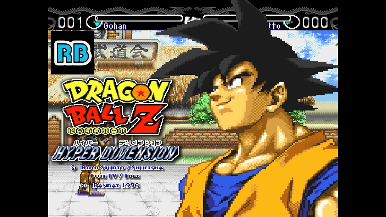 1996 [60fps] SFC Dragon Ball Z Hyper Dimension ALL (Eng