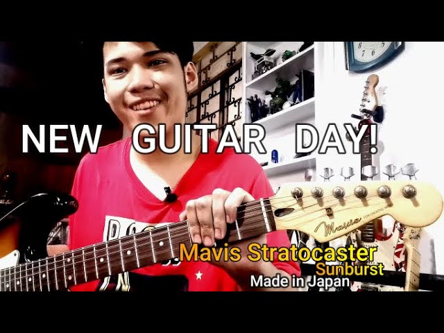 NEW GUITAR DAY! Mavis Stratocaster 