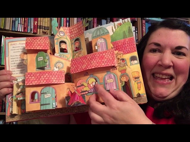 Miss Nicole presents BRAVA STREGA NONA the pop-up book - YouTube