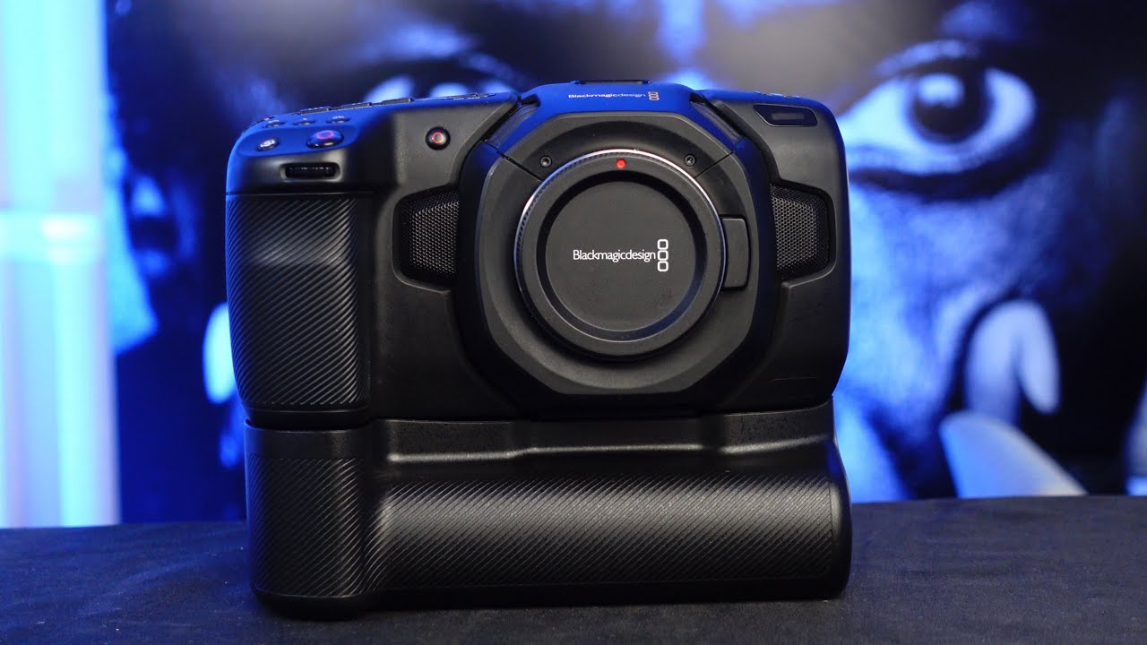 Blackmagic Pocket Cinema Camera 4K & 6K Battery Grip by Neewer