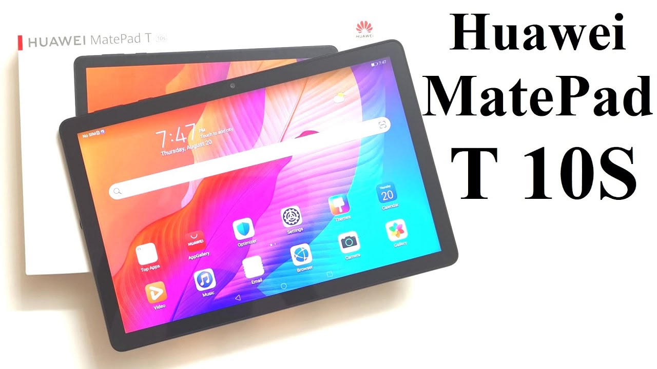 Huawei MatePad T 10S - Unboxing and First Impressions (Design