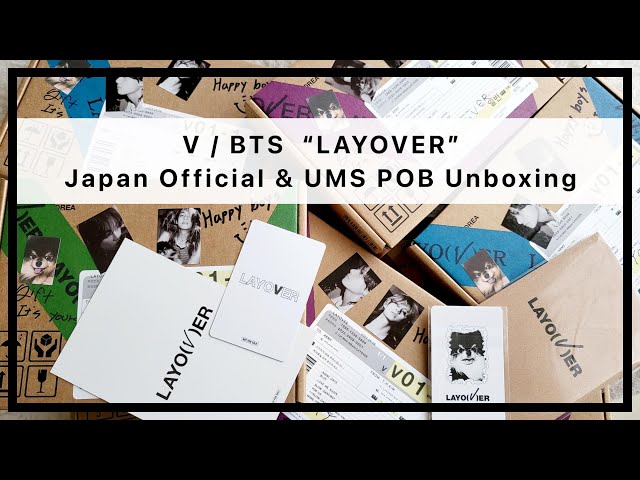 LAYOVER MUSE 特典 ラキドロー JPFC 未開封 まとめ売り BTS LAYOVER