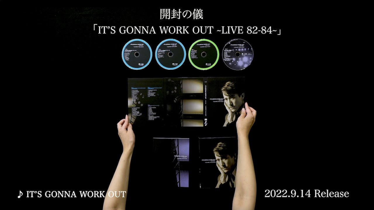 279 3CD＋BD『IT'S GONNA WORK OUT ～LIVE 82-84～』［開封の儀