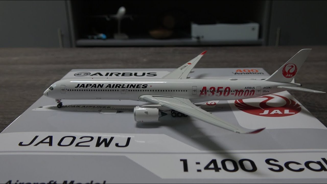 EXCELLENT Aviation400 Japan Airlines Airbus A350-1000 Model