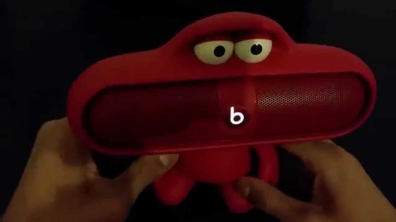 Beats Pill Dude Unboxing Red for Beats Pill 2.0 - YouTube